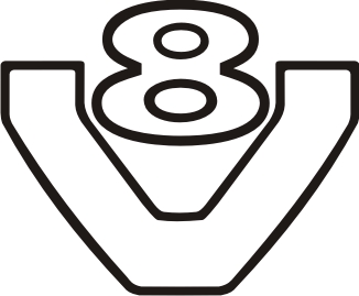 NAKLEJKI - SCANIA V8 NA KABINĘ + gratis