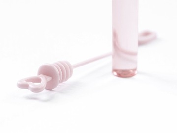 Мыльные пузыри на СВАДЬБУ СВАДЬБА розовое сердце х48