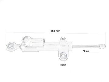 РУЛЕВОЙ ДЕМПФЕР РЕГУЛИРОВКА ДЕМПФИРОВАНИЯ 21 ГРАДУС