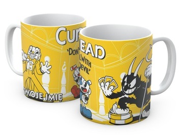 KUBEK CUPHEAD Bendy Felix 330ml + imię