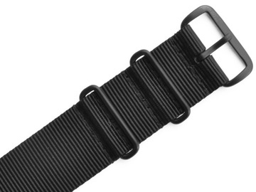 PASEK DO ZEGARKA NATO NYLON PVD BLACK 20 KOLORY