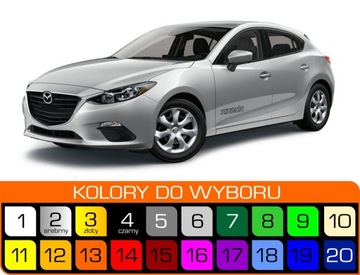 Наклейки MAZDA 6, 3, 2, MAZDASPEED - 2 шт! !