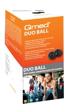 DUOBALL - Мини-реабилитационный ролик Duo Ball QMED