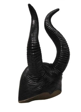 МАЛЕФИСЕНТА ВЕДЬМА РОГ ШЛЯПА КОСПЛЕЙ ПОЛЬША