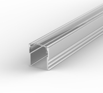PROFIL LED Aluminiowy Wysoki MINI-G DO Taśmy LED 1 METR PREMIUM