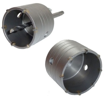 OTWORNICE KORONKI FREZY DO BETONU SDS PLUS 65 80mm