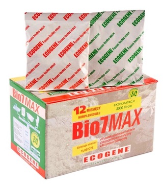 BIO 7 MAX 2 KG BAKTERIE DO OCZYSZCZALNI SZAMBA