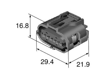 РАЗЪЕМ SUMITOMO TS TOYOTA 6 PIN