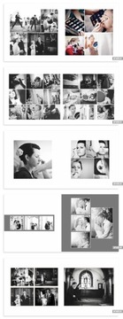 Свадебная ФОТОКНИГА DVD16 30x30 ФОТОШОП PSD Шаблоны Дизайны 30x60