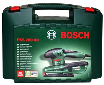 Вибрационная шлифовальная машина BOSCH PSS 200AC + КОРПУС