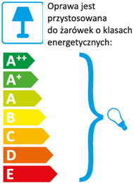 1 x E27 KINKIET RETRO METALOWY BIAŁY ZŁOTY