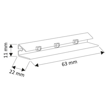 Светодиодная накладка CLIP PVC для RGB-подсветки стекла