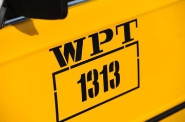 Наклейки FIAT FSO 125p переключения wpt 1313 TAXI