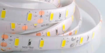 Светодиодная лента 5630 300LED IP65 водонепроницаемая ХОЛОДНАЯ 1м