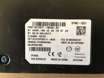 FUSION MK5 13- JEDNOTKA PALUBOVNÍ DS7T ES7T USA