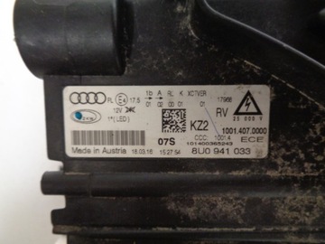 AUDI OE 8U0941033 SVĚTLO FULL LED