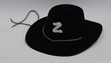 ZORRO STRÓJ KAPELUSZ BAL ZABAWA