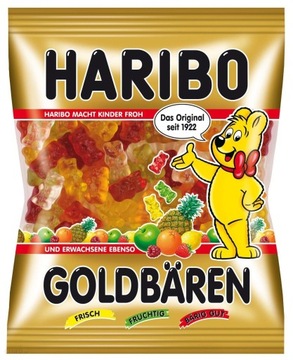 Haribo Żelki Złote Misie 1 kg z Niemiec