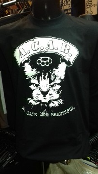 A.C.A.B. 1 All Cats Are... koszulka SITODRUK punk