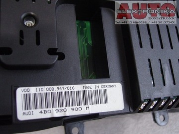 Счетчик часов Audi A6 TDI 99-2003 4B0920900M