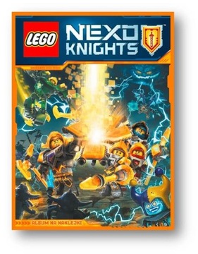 naklejki Lego nexo knights 220 szt + album