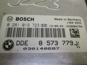 BMW F10 F30 F32 F01 3.0 D КОМПЬЮТЕР DDE 8573779