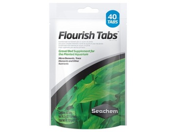 SEACHEM FLOURISH TABS 40 NAWÓZ DLA ROŚLIN