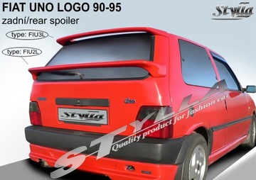 spoiler spojler dolny do Fiat Uno (Logo) MK2 1988-