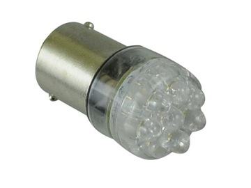 R10W 8 x LED Ba15s P5W żarówka Biała Zimna 12V RS