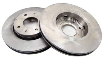Диски x2 + колодки ПЕРЕДНИЕ CARISMA VOLVO V40 S40 281MM