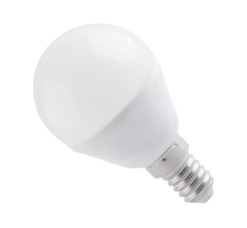 Żarówka ledowa LED SMD E14 mini kulka 4W ciepła