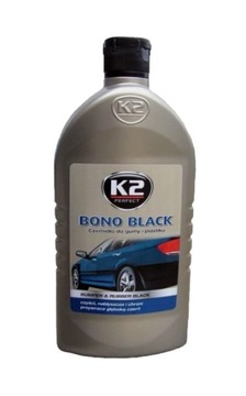 K2 BONO BLACK CZERNIDŁO DO GUMY PLASTIKU 500ML