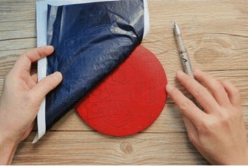 TYLKO U NAS ! kalka ołówkowa A-3 FIOLET - 25 ark
