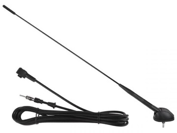 ANTENA SAMOCHODOWA FM SUNKER A2 43cm KABEL 4748