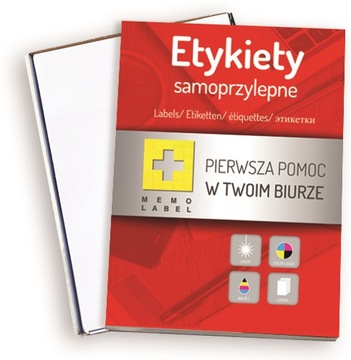 70x42,3 ETYKIETY KLEJĄCE NAKLEJKI DO DRUKARKI A4