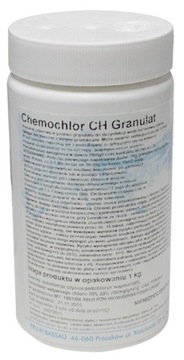 CHEMOCHLOR CH GRANULAT DEZYNFEKCJA BASENU PREPARAT