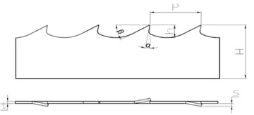 ЛЕНТОЧНАЯ ПИЛА Armoth Premium 40x1,1x4000 ROH