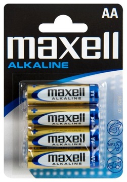 PALUSZKI BATERIE ALKALICZNE MAXELL LR6 AA 12szt