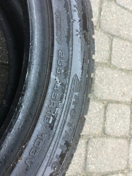 ШИНА DUNLOP WINTER SPORT 5 255/45 R18 8,5 ММ 2017 г.