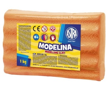 Modelina Astra 1 kg Pomarańczowa