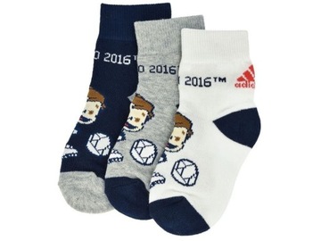 Skarpetki ADIDAS Mascot Kid 3pp AI4988 19/22 3-pak