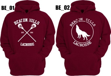 СВИТШОТ ДЛЯ ПОДРОСТКОВ LACROSSE BEACON TEAM WOLF, 2 ДИЗАЙНА XS