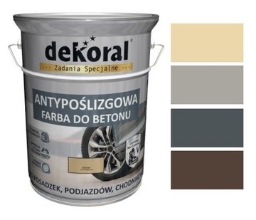 Dekoral AKRYLIT B Farba do betonu 5L KOLORY