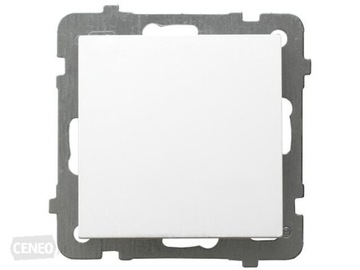 Одиночный разъем OSPEL AS ŁP-1G/m/00 БЕЛЫЙ