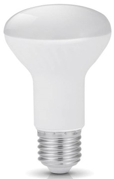 ŻARÓWKA LED R63 8W ~60W E27 barwa ZIMNA - PREMIUM!