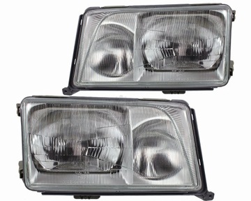 REFLEKTORY LAMPY MB MERCEDES E W124 93- DEPO 2 SZT