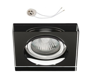 Oprawa sufitowa szklana halogen do LED GU10 CT77C