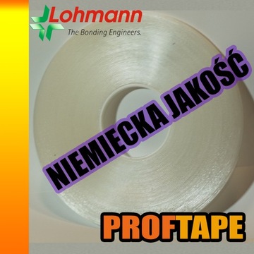 GRUBA DWUSTRONNA TAŚMA 1mm KLEJĄCA SZKŁO 6mmx33m