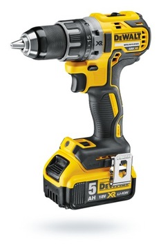 DCD791P2 ОТВЕРТКА 18 В 2x 5,0 Ач DeWALT + КАРМАН