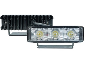 Lampa LED sterownik Stroboskop Błyska 12V MOC